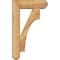 Ekena Millwork Westlake Craftsman Rough Sawn Bracket w/ Offset Brace, Western Red Cedar, 6"W x 18"D x 30"H BKT0604X18X30WTL04RWR - alternate 3